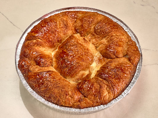 Budín de Croissant